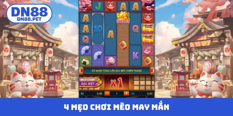 4 mẹo chơi mèo may mắn đỉnh của chóp