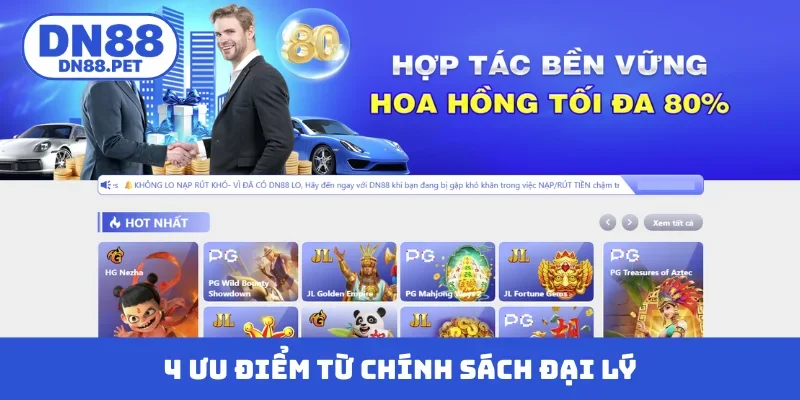 4 ưu điểm nổi bật từ chính sách đại lý