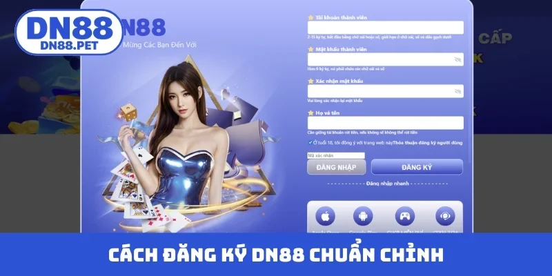 Cách đăng ký DN88 chuẩn không cần chỉnh