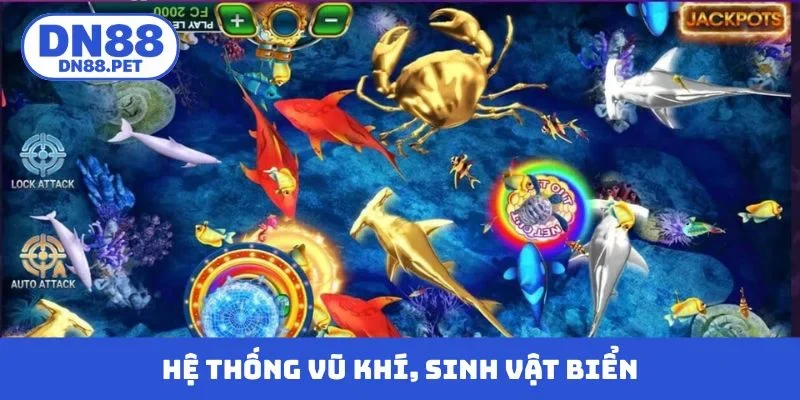 Hệ thống vũ khí, sinh vật biển