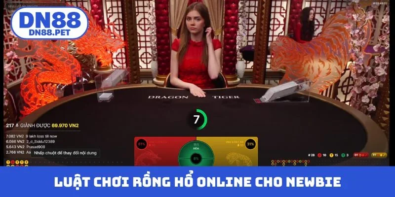 Luật chơi Rồng Hổ online chuẩn cho newbie