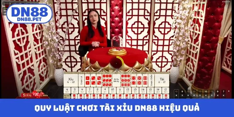 Quy luật chơi tài xỉu DN88 hiệu quả cho newbie