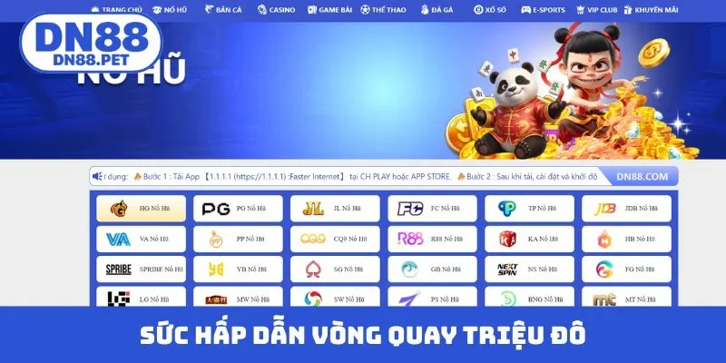 Sức hấp dẫn vòng quay triệu đô