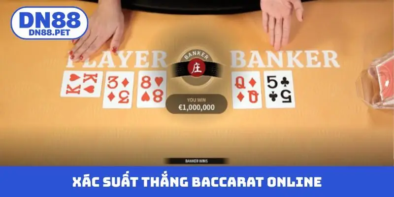 Xác suất thắng Baccarat online